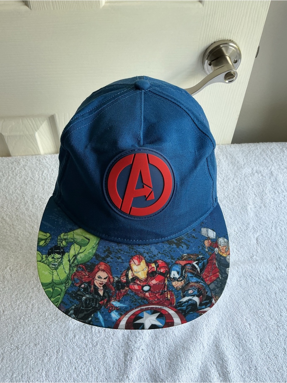 Marvel Avengers Blue "A" Logo Baseball Cap